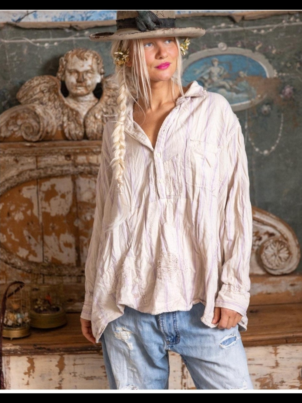 Magnolia Pearl Flez Raya Shirt